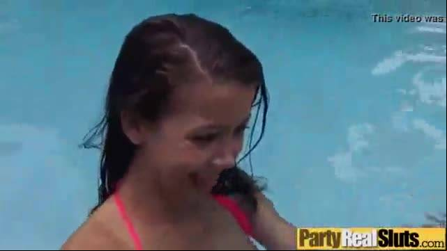 Hard sex tape in group act with slut party girls (bianca & sasha) clip-17
