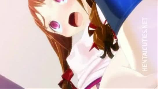 Hentai cutie gets sexy tits fucked